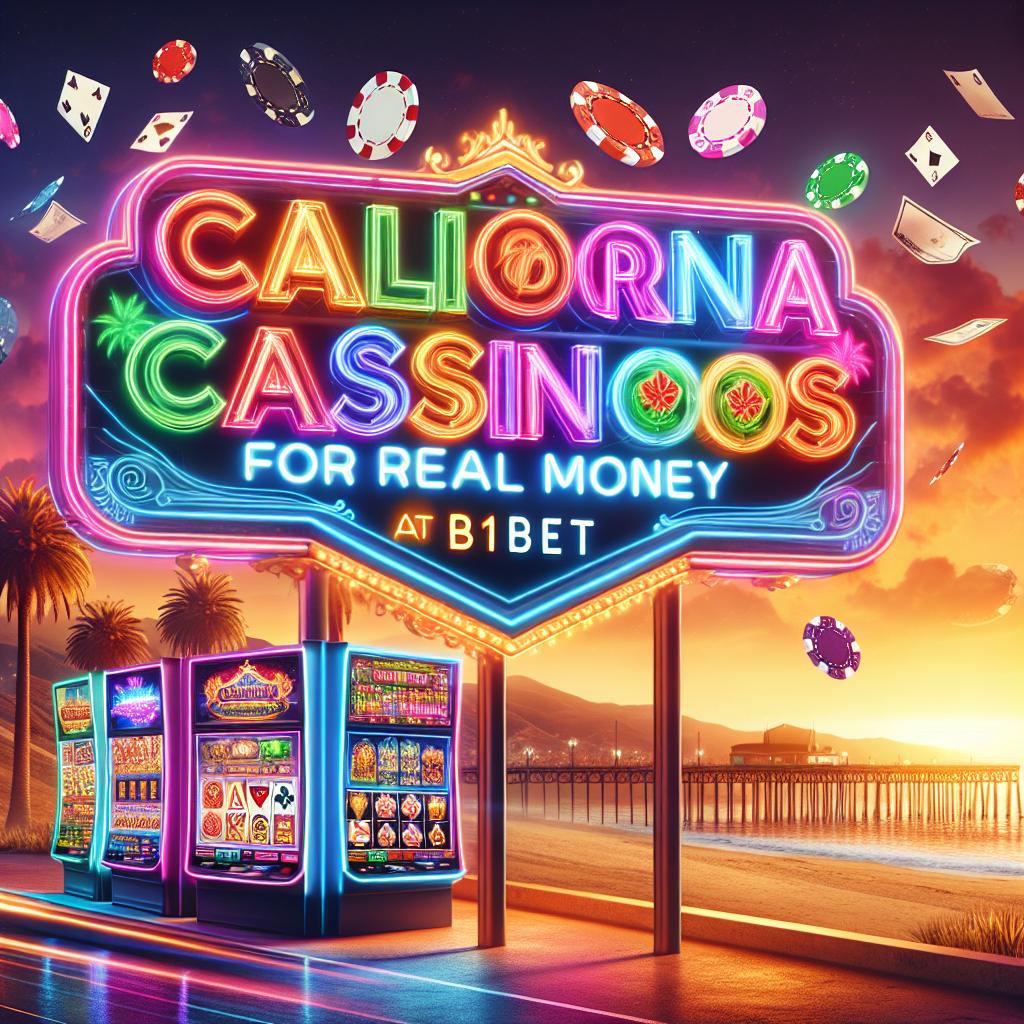 California Online Casinos for Real Money at B1Bet